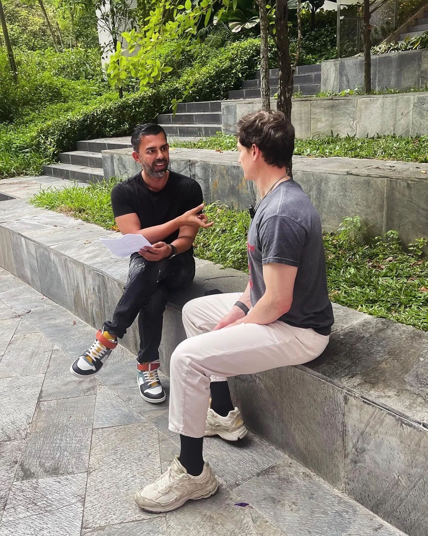 Varun Panjwani in conversation with Bryan Johnson
