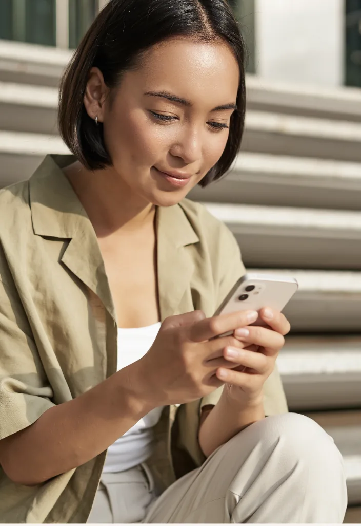 A member, connected wherever she is